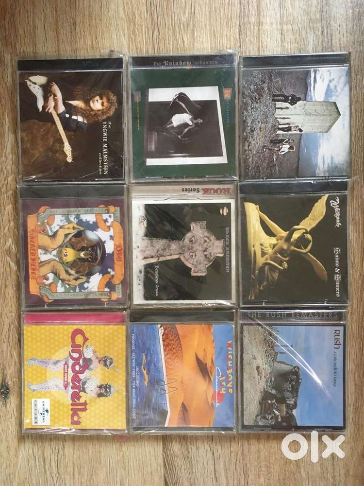 English Rock Audio Cds New for Rs1000/each