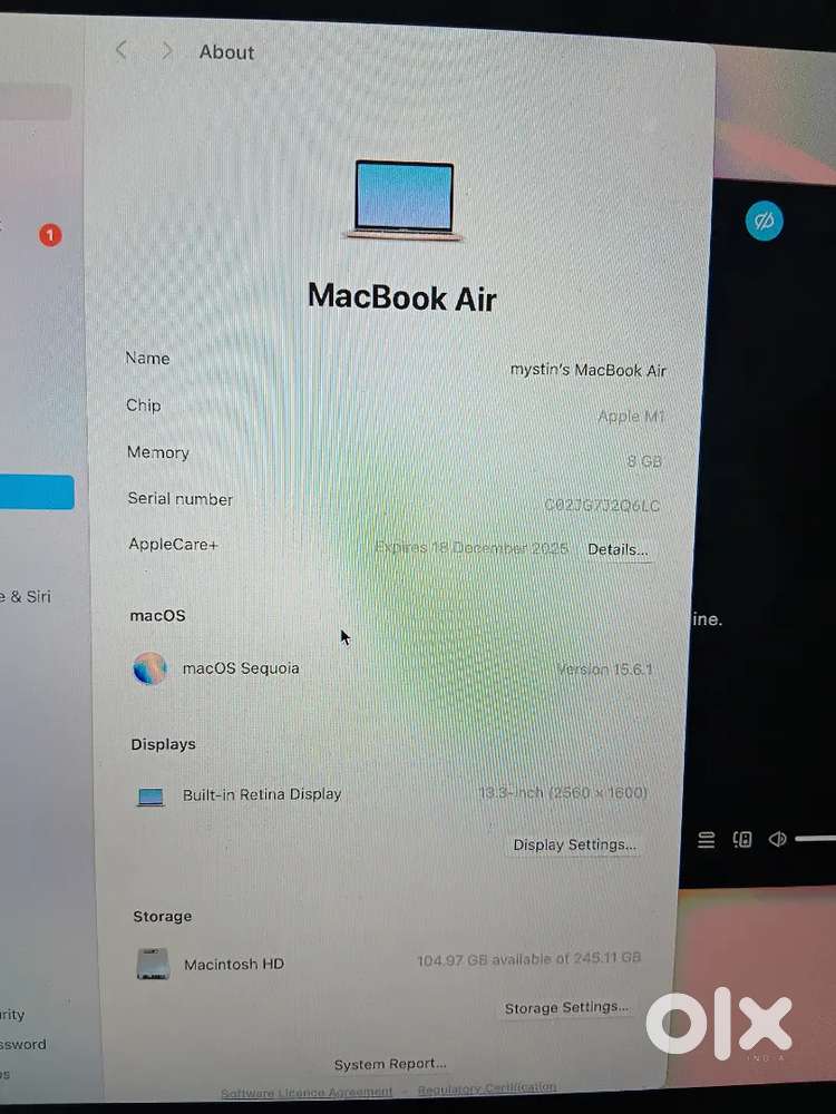 Macbook Air 1