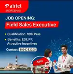 Airtel Field Sales Executive
