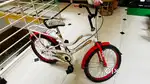 Beautiful Red bicycle
