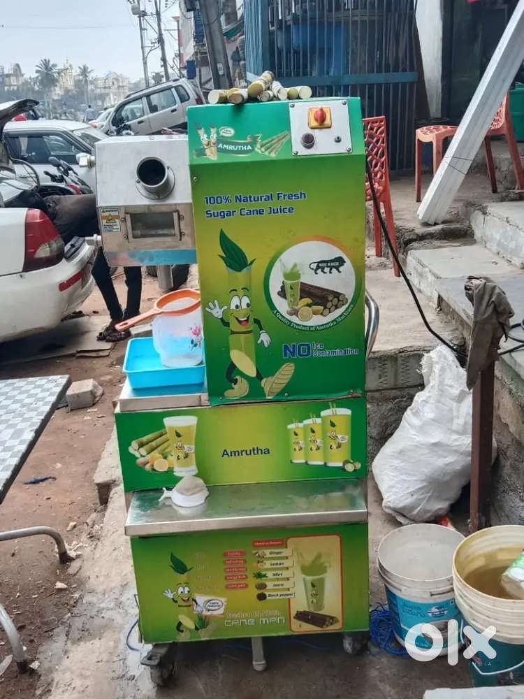 Sugar cane juice machine 4 gear