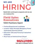 Sales & Marketing Freshers Immediate Joiners Wanted
