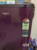 A whirlpool single door fridge