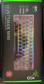 Razer Huntsman Mini 60% (Red Switch) – Almost New