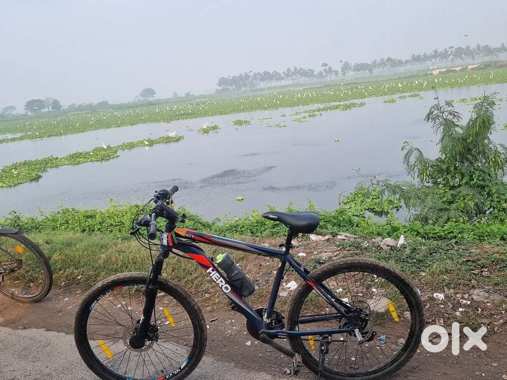 Hero riot 21 gear shimano dual disc brake