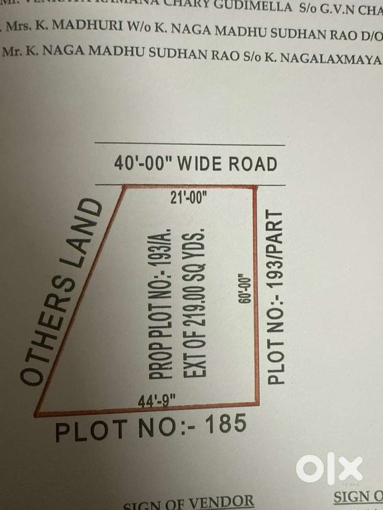 HMDA, 6000 Rupees , Near Shamshabad airport