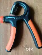 FITNESS PREMIUM QUALITY ADJUSTABLE 10 KG-40 KG Hand Grip (Orange)
