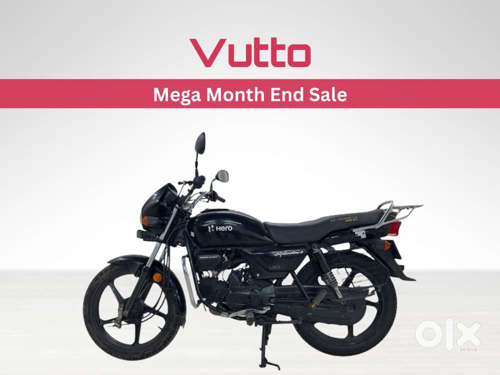 Hero Splendor Plus Self Alloy i3S (1994), 6 months warranty