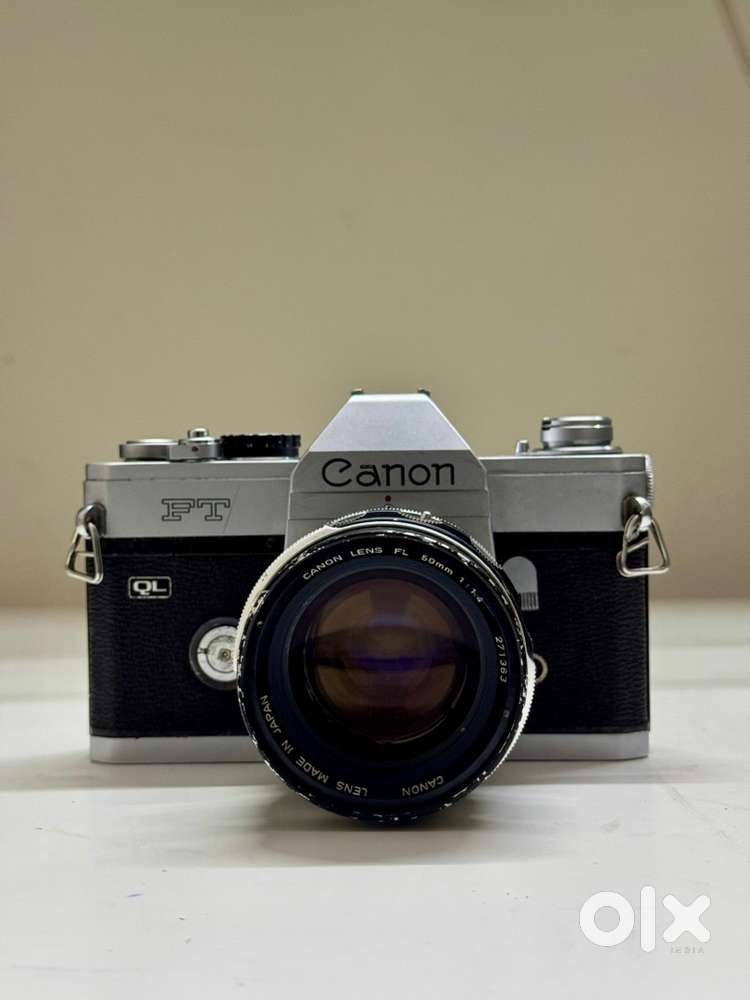 CANON FT QL with 50mm 1.4 lens