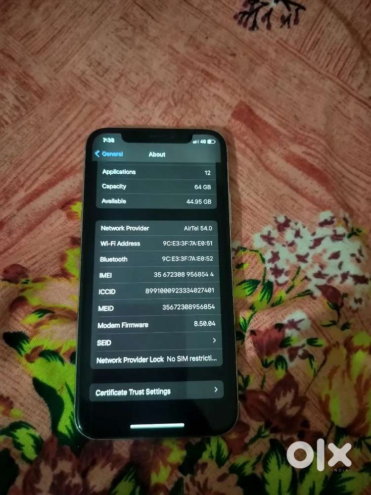 Very good condition hai mujhe dusra lenna hai