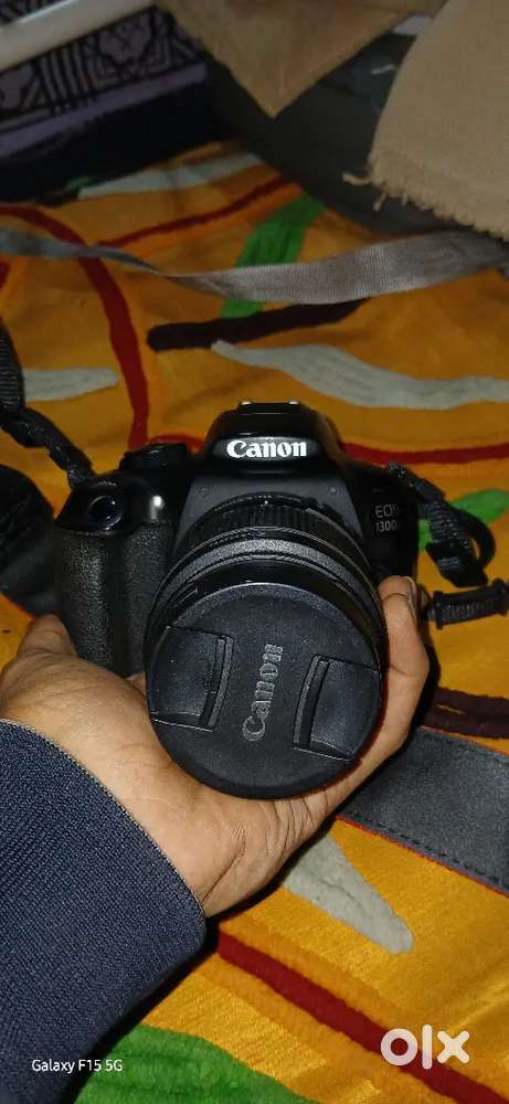 Canon dslr 1300d 55 250 dual lence