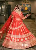One time weared bridal lehnga