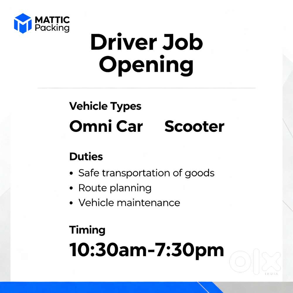 Driver for Omni Car and Scooter