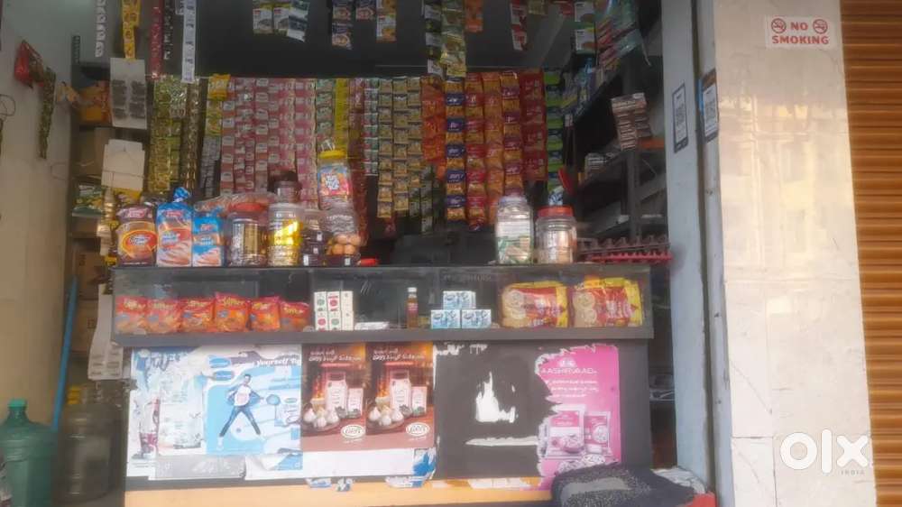 Milk, water and Bisleri water point