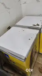freezer double door good working