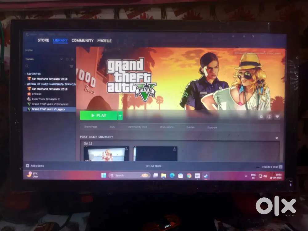 High-Performance Gaming PC  12GB RAM  SSD Monitor + Accessories Free