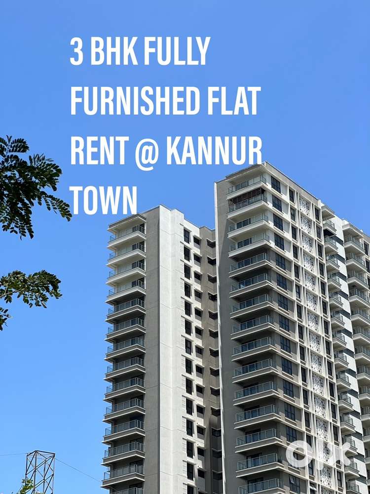 3 BHK FURNISHED FLAT RENT @ KANNUR TOWN