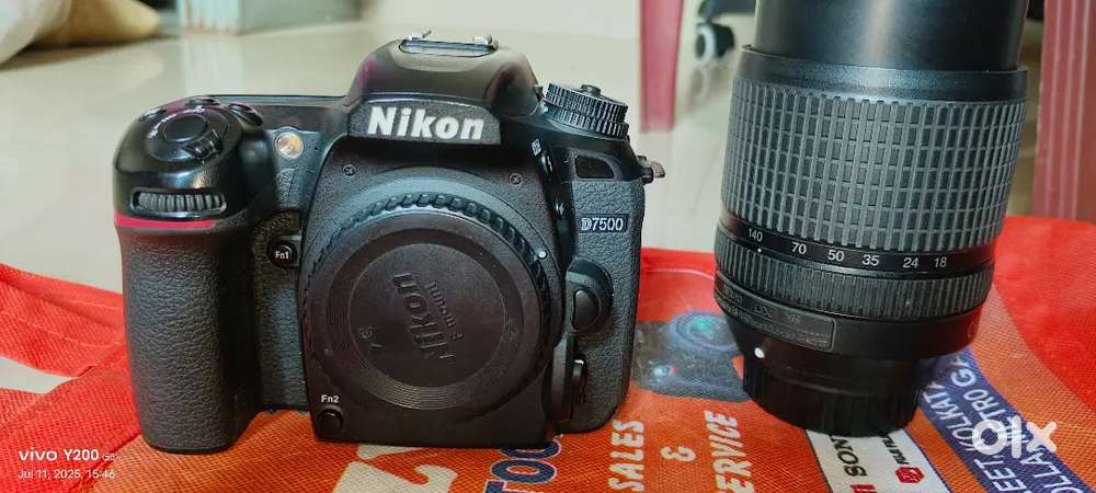 Nikon d7500 and 18-140lens
