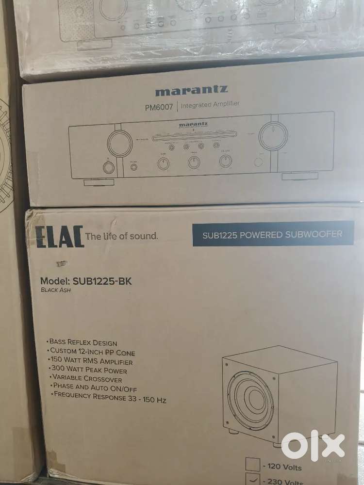 ELAC SUB 1225 12INCH SUBWOOFER AT AUDIO VIDEO