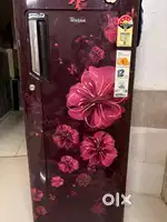Refrigerator whirlpool 4 star, 215 ltr