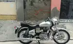 Royal Enfield classic for sale in silver colour