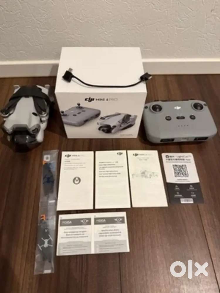 DJI Mini 4 Pro Drone and Remote Control