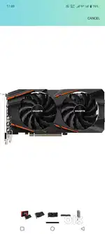 Graphic card Gigabyte rx580