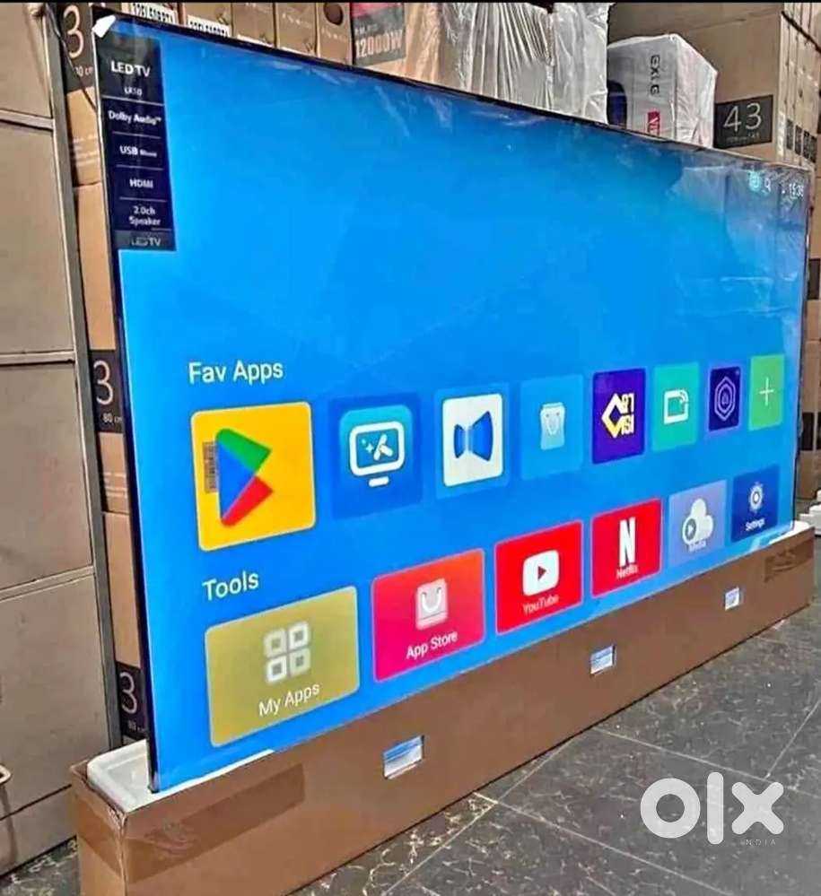 LED TV big discount on Smart Android WiFi ke sath 1 year warranty