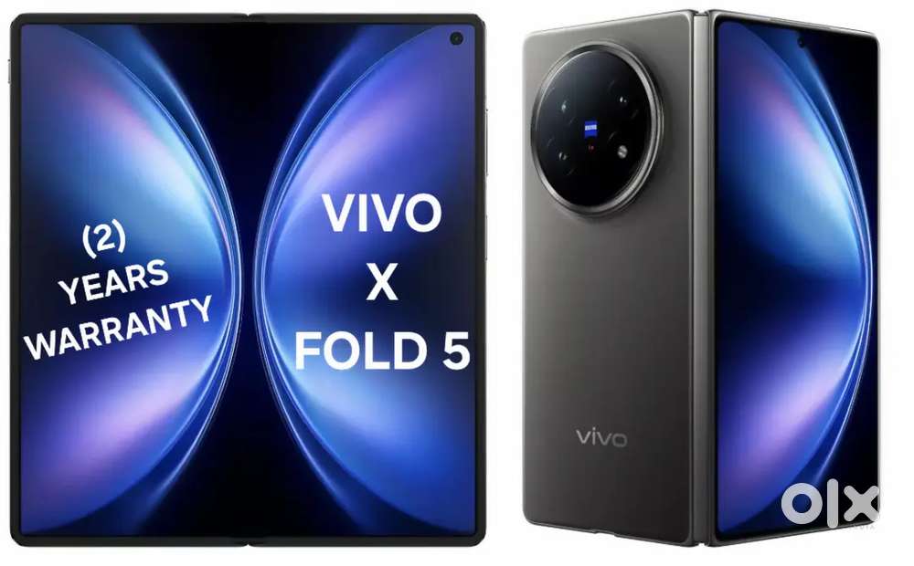 VIVO X FOLD 5 (2) YEARS WARRANTY (1.33K) WITH SCREEN DAMAGE PROTECTION