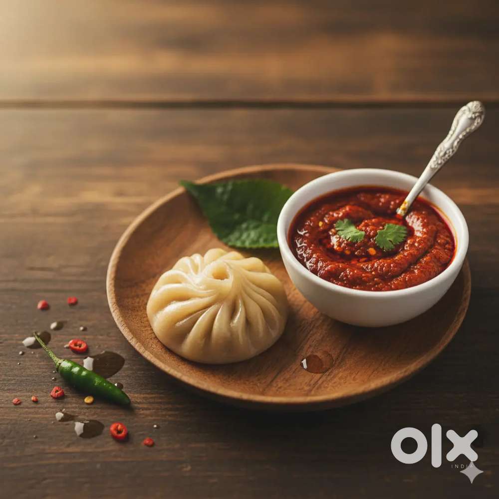 Momo cook for a simple shop