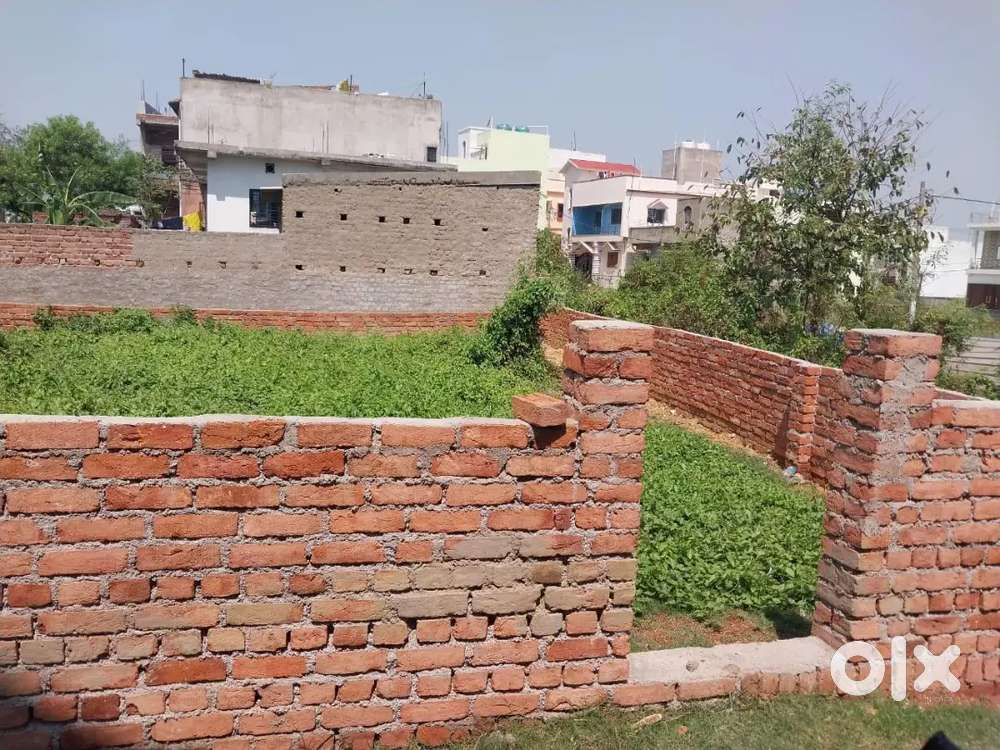 Registry Plot for sale in parsudih 6 feet boundary wall this plot