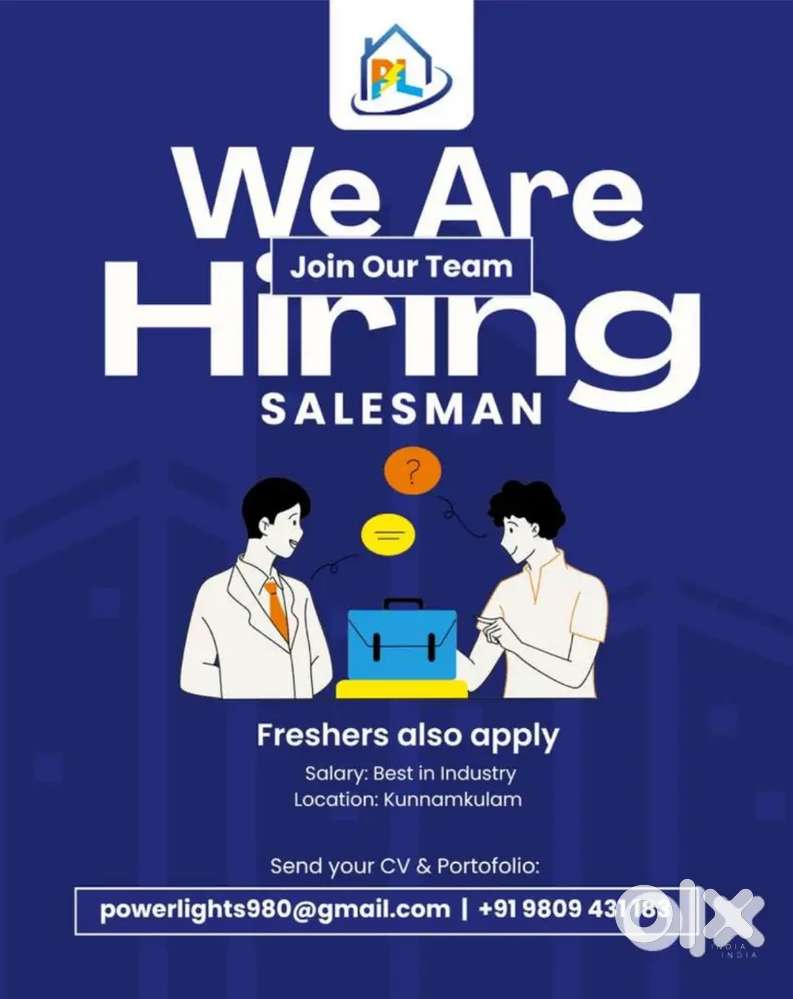 Sales person for shop