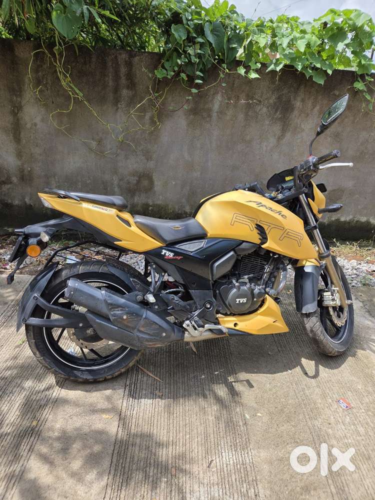 ️ TVS Apache RTR 200 – Excellent Condition  30k run  Matt Yellow