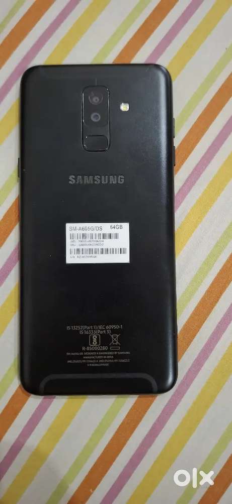 Galaxy A6+ having 64GB memory 4GB RAM with good battery backup