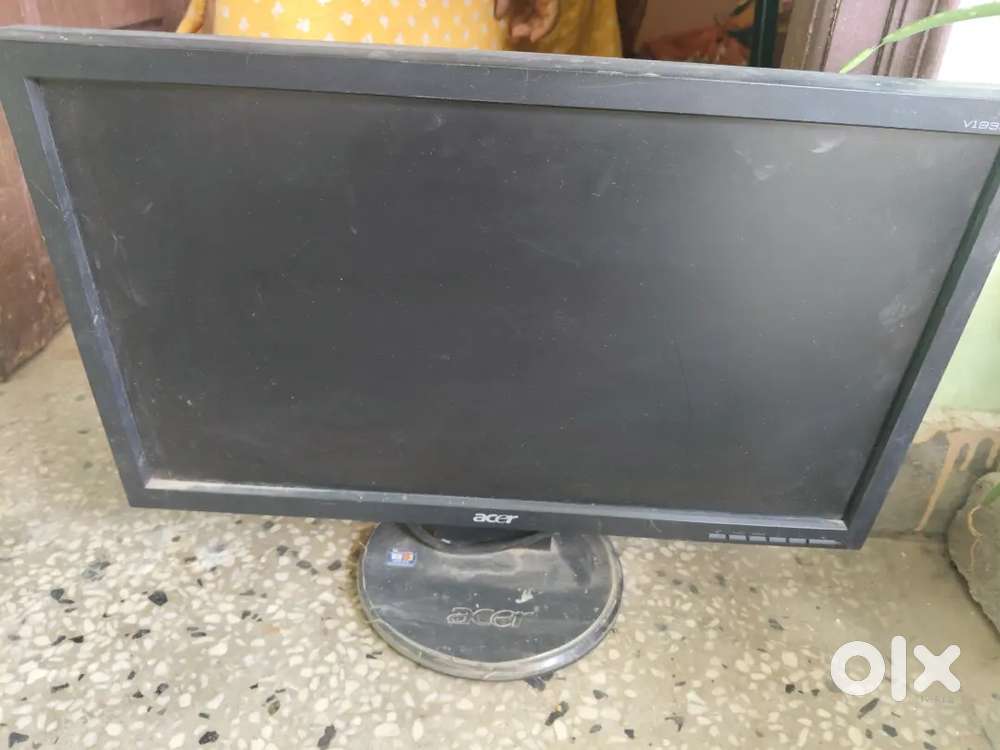Desktop with CPU ,keypad and mouse