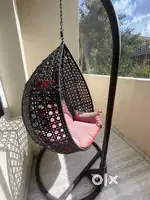 Garden seating swing