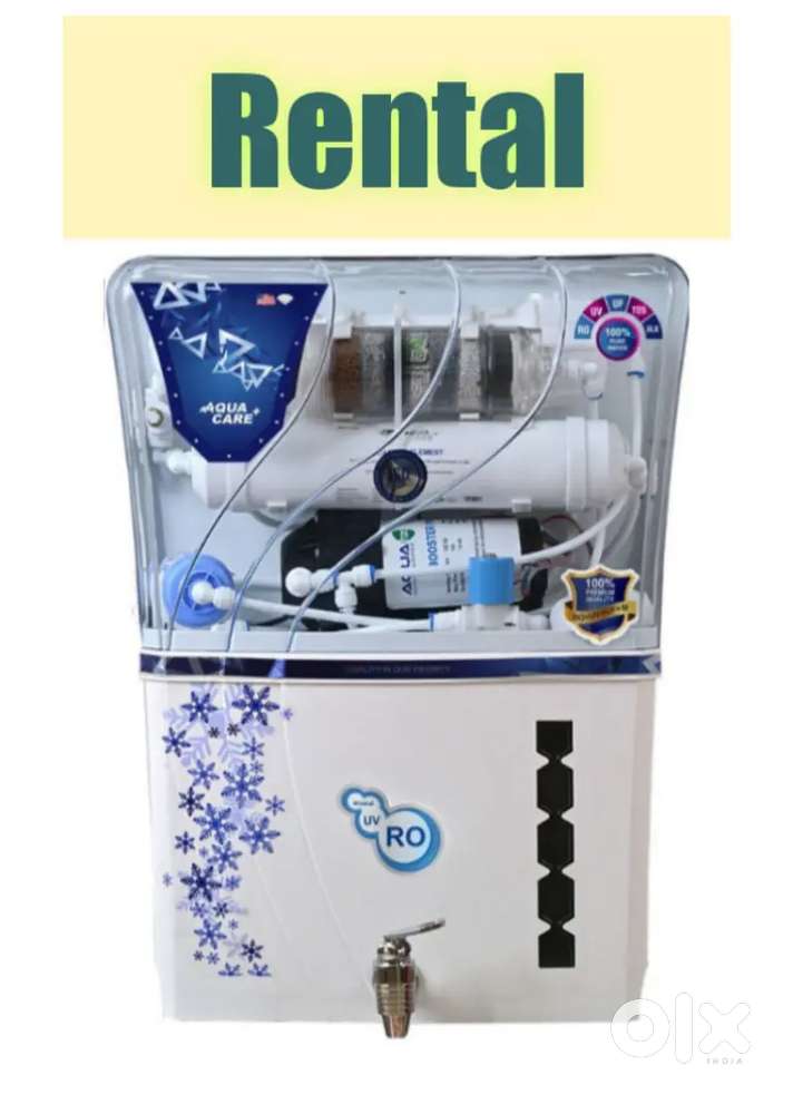 Ro water purifier available on rent