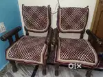 2 shesham wood chair