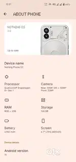 Nothing 2 phone condition good no any scratches till now 6 month