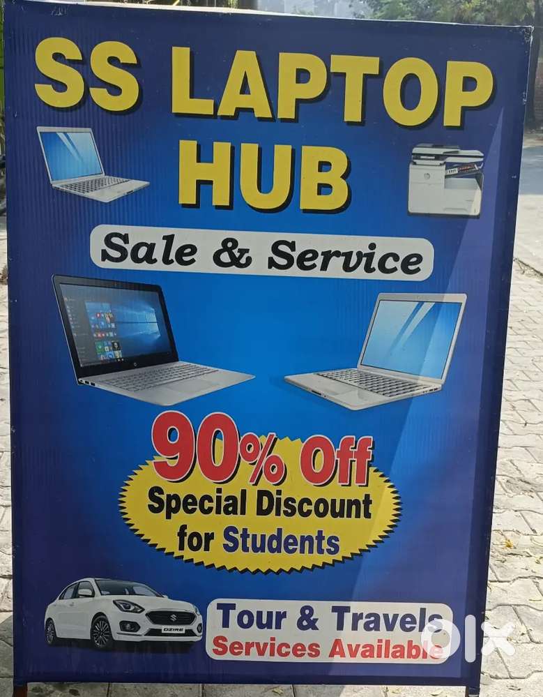 All types laptops computer printer available used like new condition
