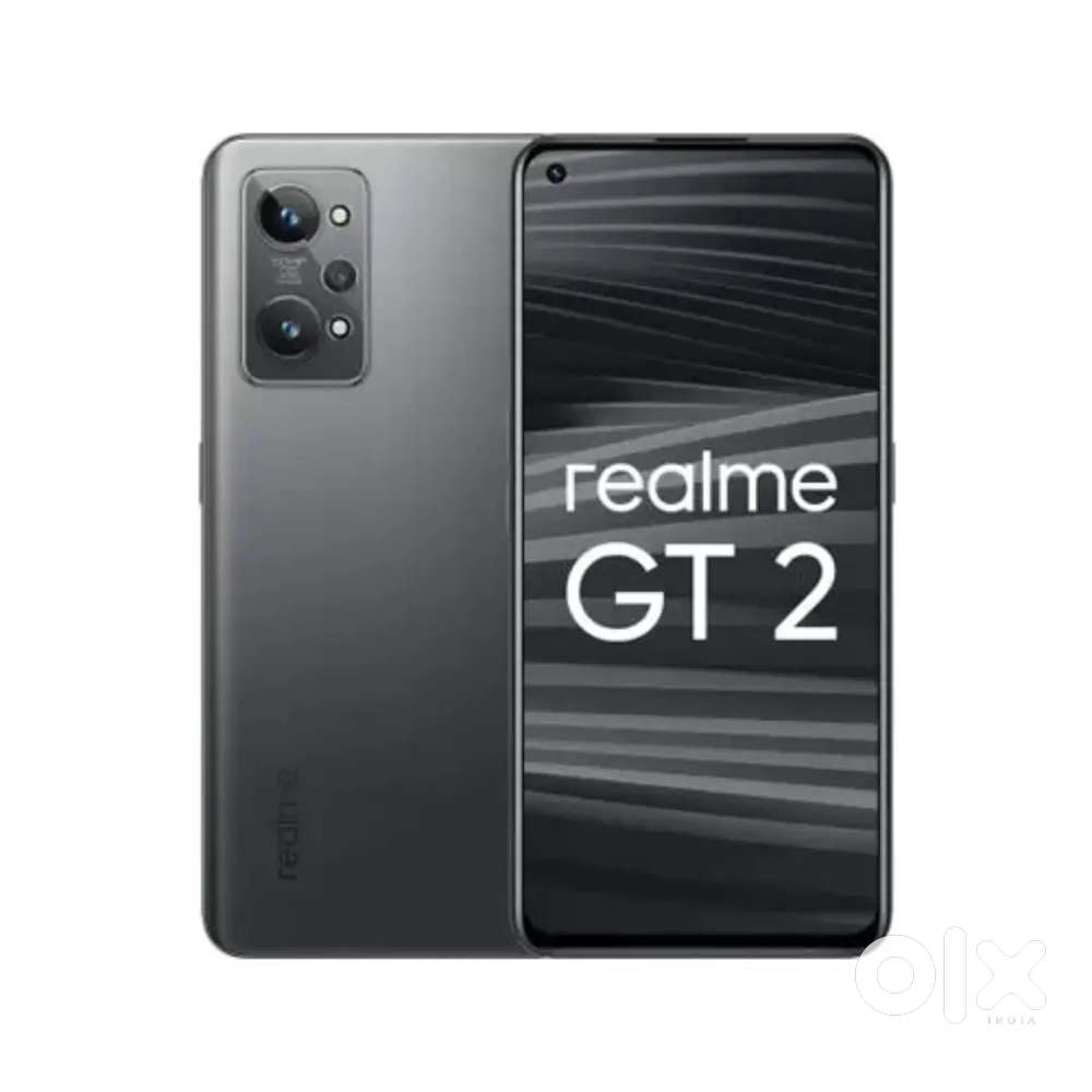 Realme GT 2, Steel Black 8/128 hundred% butter smooth running condisn.