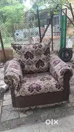 Hall sofa set one large and two Single sofa