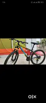 Fantom 29er 18 inch Large aluminium frame with Life time warranty.