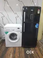 Lg front load washing machine & whirlpool master mind refrigerator*/*