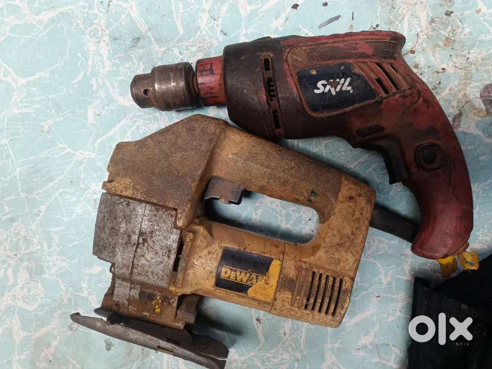 Drill  and zigzag machine