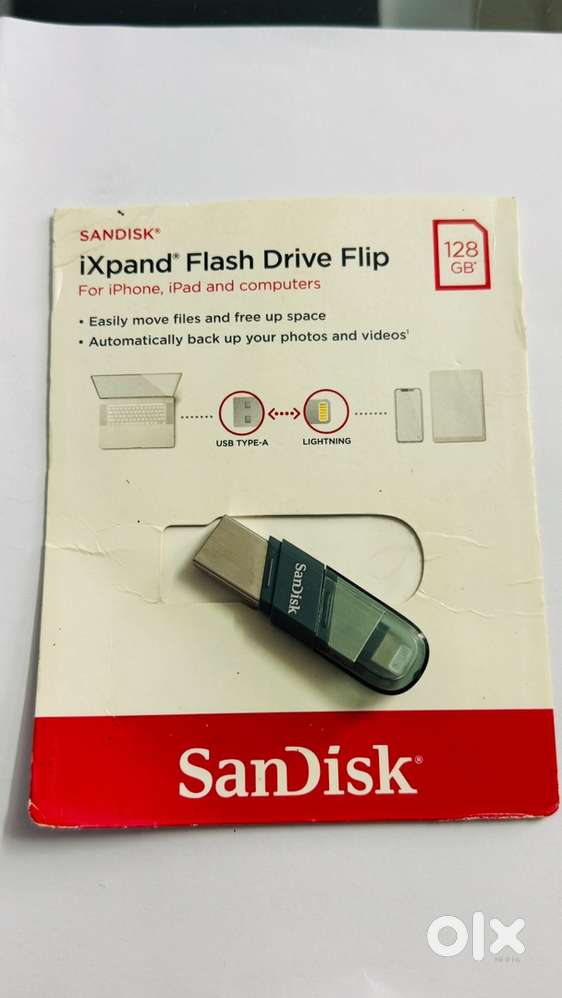 Sandisk ixpand pendrive (128 GB)