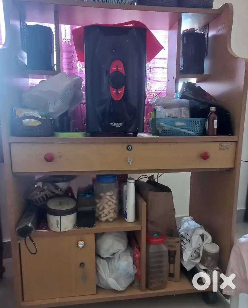 Computer Table woth dhelf cabinet