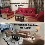 Comfortable 5 Seater Sofa  Premium Foam & Fabric  ₹7,500/- Only