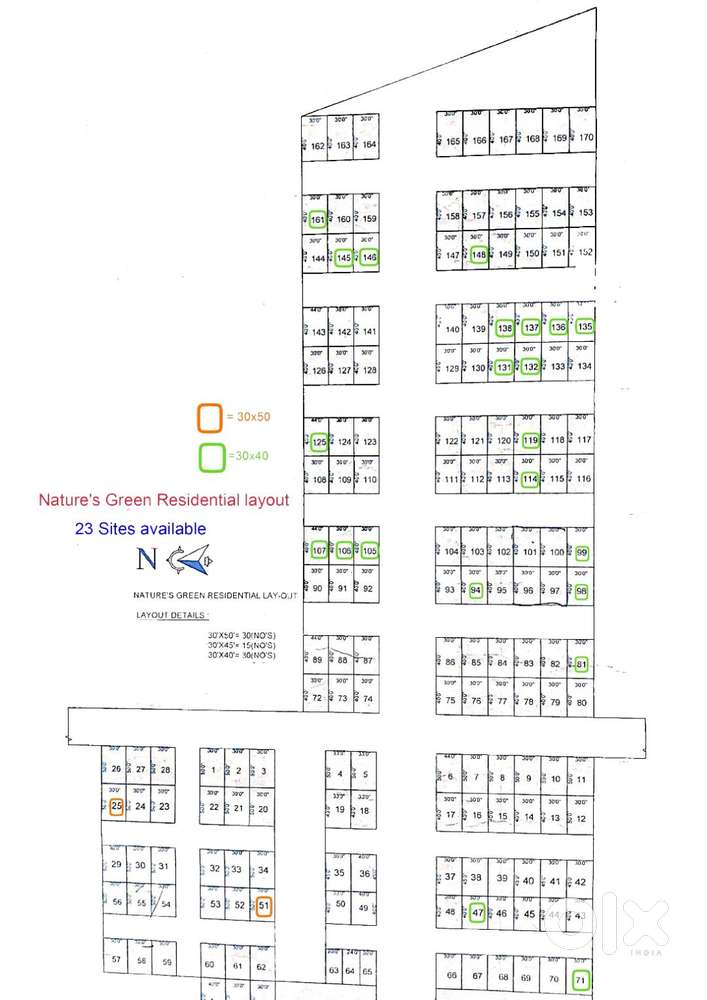 Residential flots for seal in gouribidanur