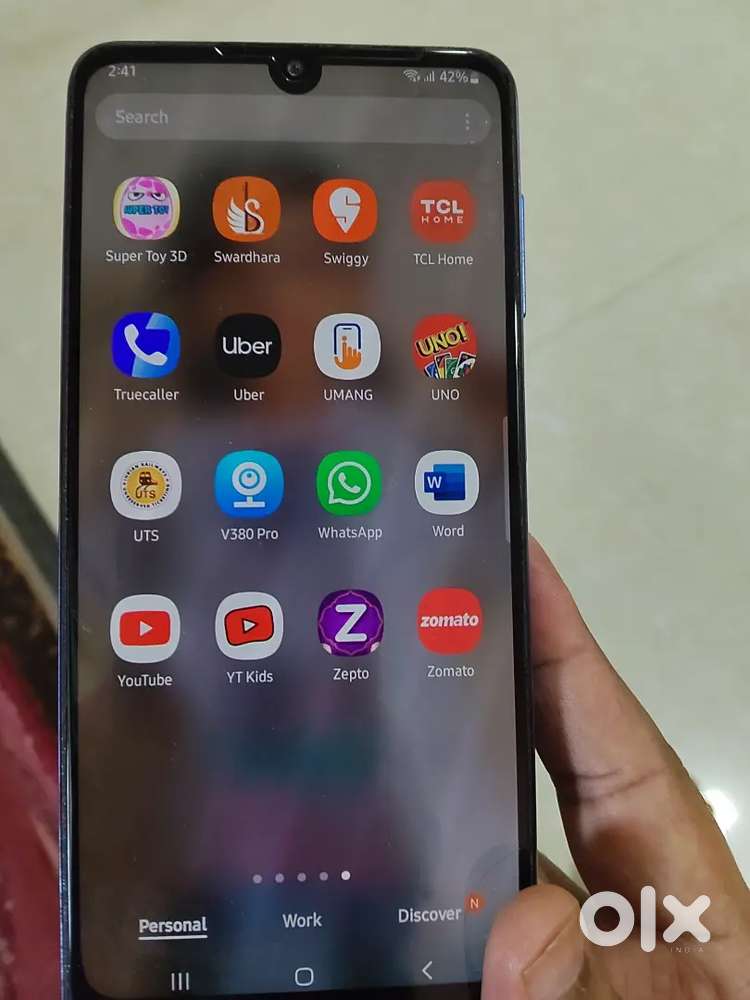 Samsung galaxy F22 6gb ram 128gb internal memory blue colour